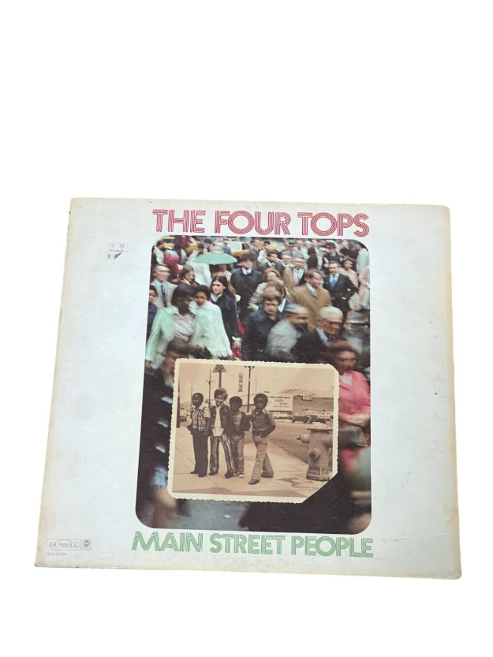 The Four Tops – Main Street People 1973 Vintage Soul Vinyl LP DSX-50144